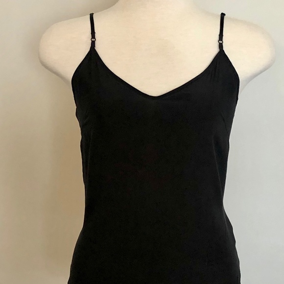 Black Silk Wilfred/Aritzia Camisole/Tank-Top